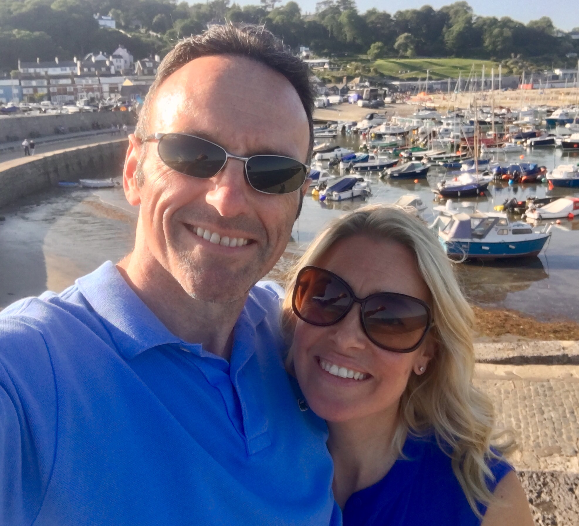 You are all constantly in our thoughts and we are just willing  you Claire to wake up now.  Lovely quote James, Surely being  strong  & fit bloody helps  .... and beautiful too ! To which Claire is all of those!  When we visited last week  the nurses had commented on your nails  Claire - I know that will make you smile!  We are here for you all anytime, all our love Jan & Steve xx