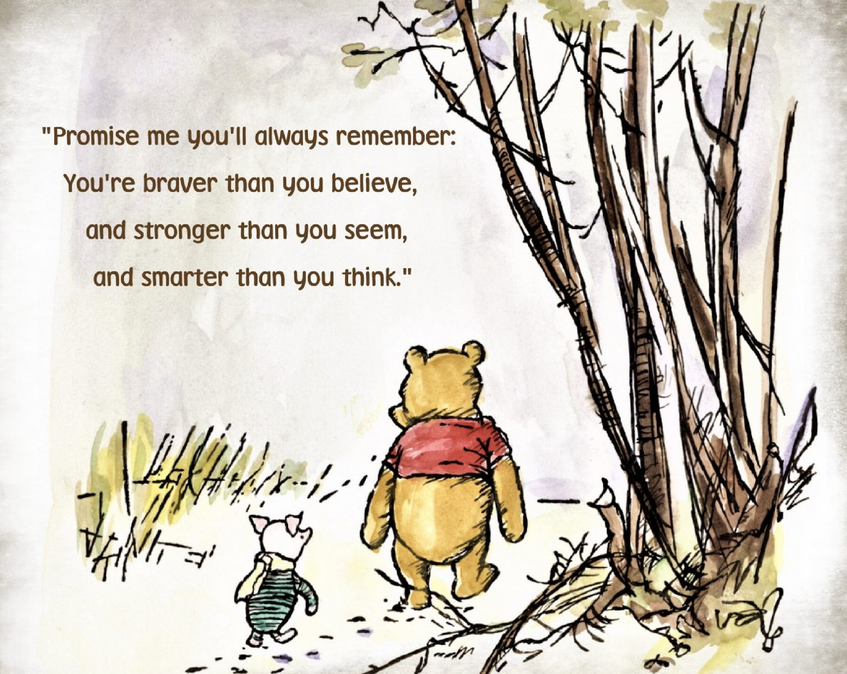 Happy Birthday Claire! Thinking of you today, and holding tight this special quote which you put on a card for me, many years ago.  All my love as always. See you very soon xx 