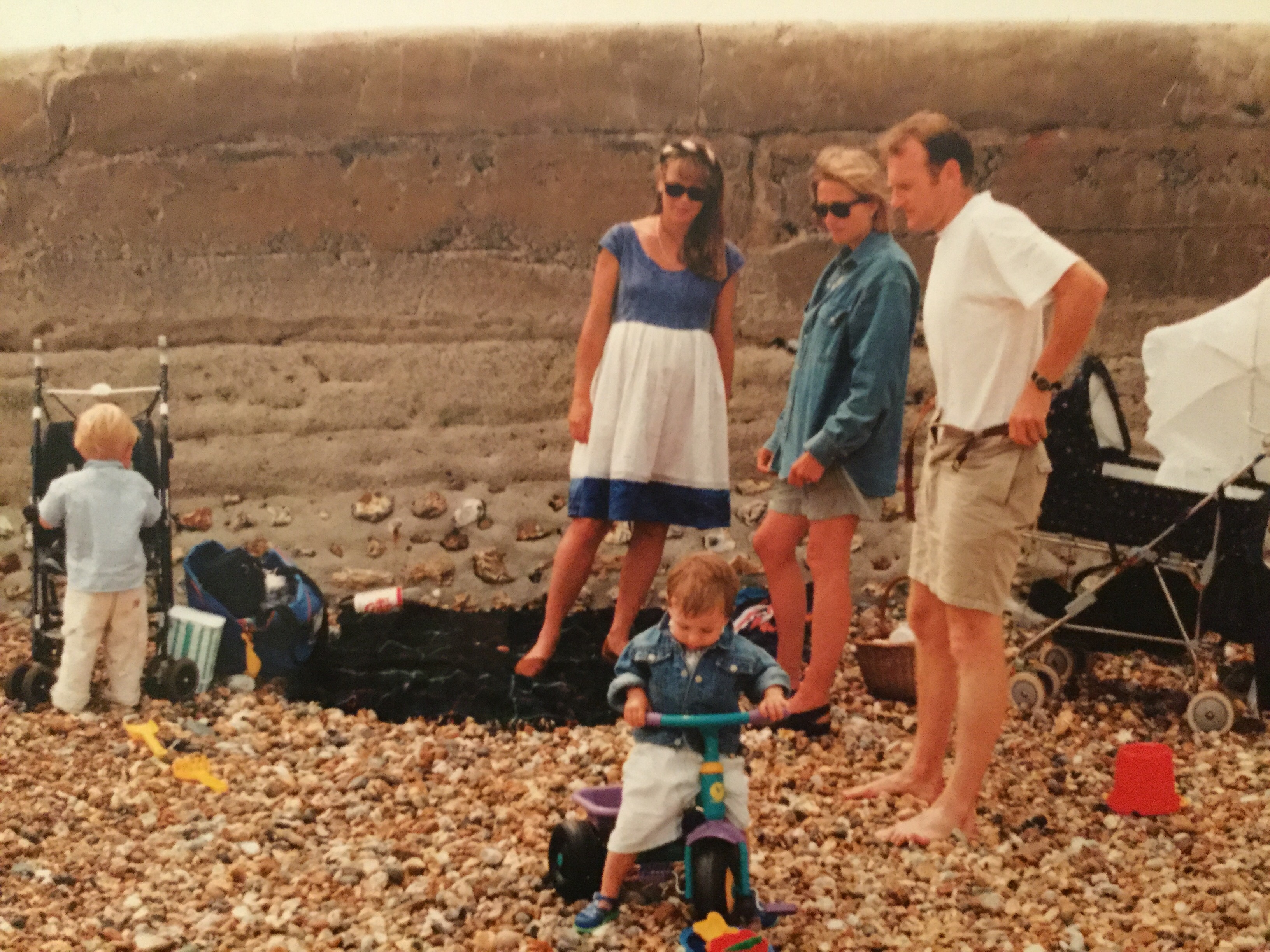 Here we are Claire James Mandy sam Tom And alfie