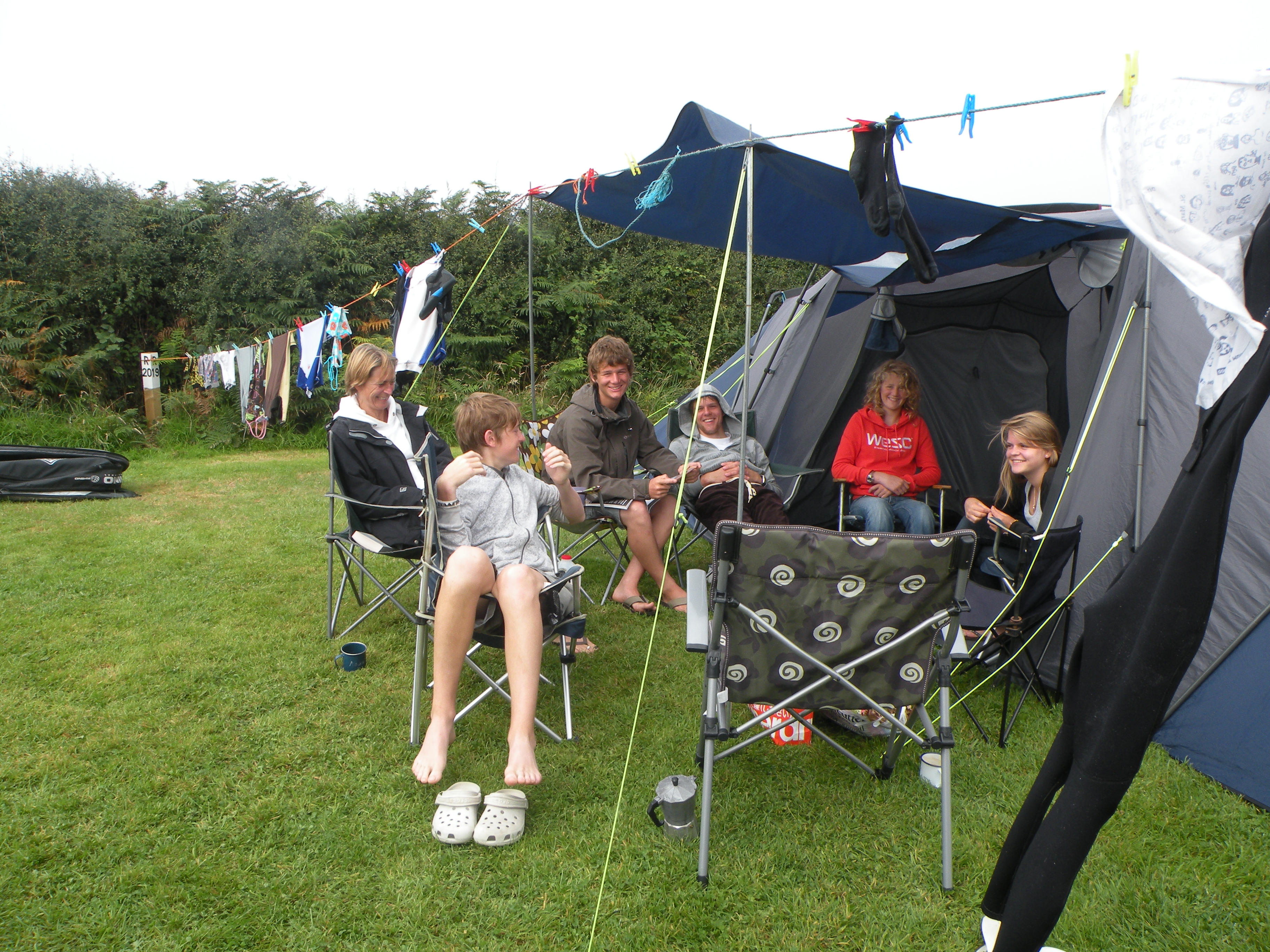 So many camping and  surfing holidays, we just love "Team G " and thoughts are with you all day every day.  Boat awaits a recuperation cruise to Scotland - Chris and Cindy xxx