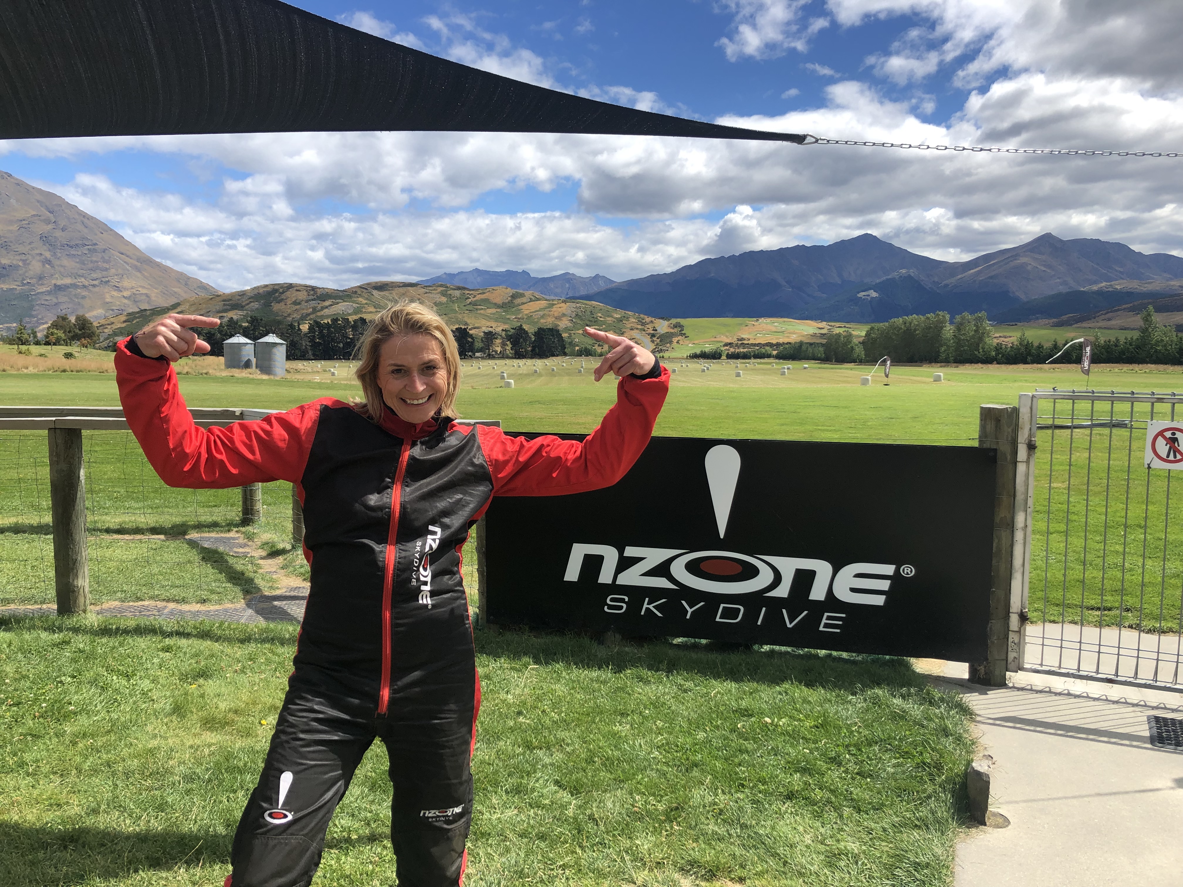 "Do one thing every day that scares you". I gave Claire a card with that Eleanor Roosevelt quote  on our 15th wedding anniversary. She stuck it to the wall, next to the kitchen sink, where it remains. Doing some 'Claire admin' last night I found this. Just before she met Naomi in NZ earlier this year and unbeknown to us, she decided to follow our daughter's footsteps and do a skydive. Just in case it went wrong, she wrote a short note and left it in her hotel. Then shared it with us after the successful jump. Obv quite poignant!