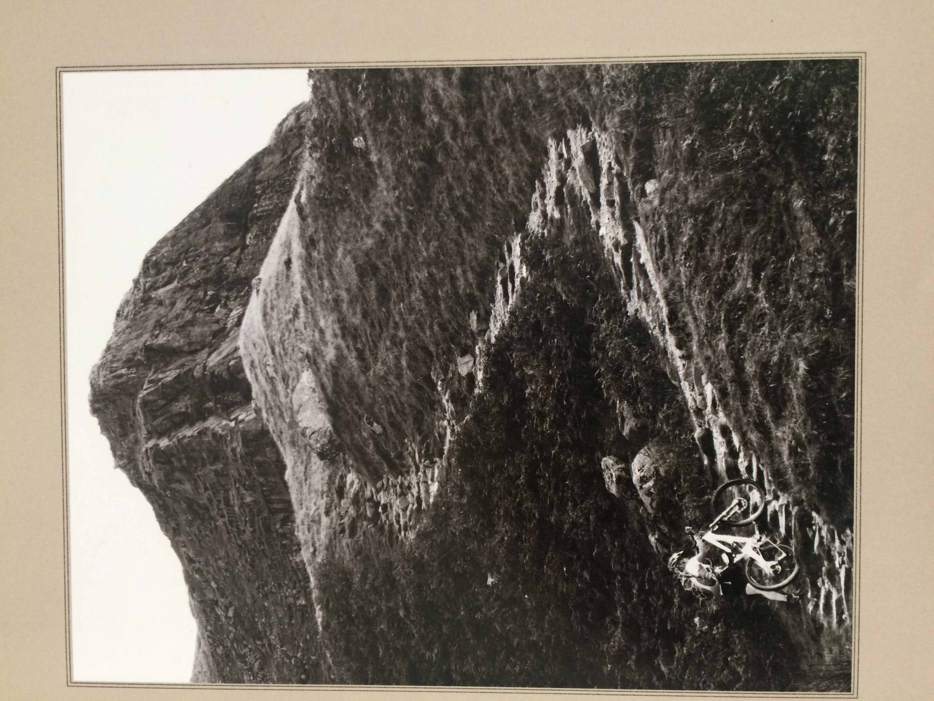 Naomi's going to do a party update later. Phew... For now, a fair few have asked about Tom's toast, which was 'attitude and ambition'. Seven years ago to the day, Claire and Chris embarked upon an off-road 'Coast to Coast' crossing by bike. And as usual recorded it by photo and an album. At the end she put the Alfred Wainwright (famous fell walker, illustrator  and author) quote from 1973:

“One should always have a definite objective, in a walk as in life - it is so much more satisfying to reach a target by personal effort than to wander aimlessly. An objective is an ambition, and life without ambition is ..... well, aimless wandering”.

The photo on the front cover of her album says it all...