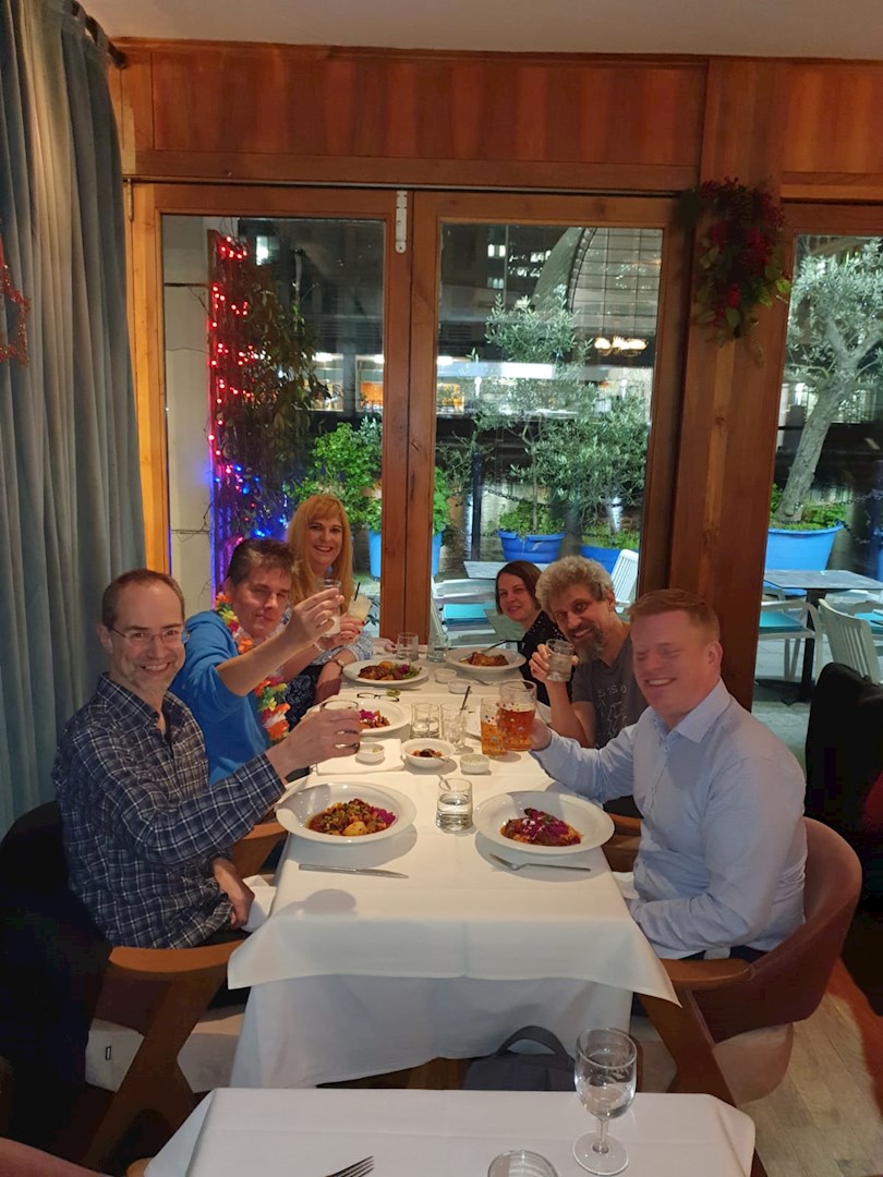 Best of luck in your recovery Ross, sending as much positivity as I can in your (and your family's) direction. If anyone can get through this, you can, you've got that retirement to look forward to and converting the rest of the world to veganism, atheism and crosswords (amongst other passionate subjects)!  You're an inspiration to all of us back at CS, and we miss you lots.  I'm guessing Windsor tri will be off now anyway, so you have some time to recover and get yourself ready for a challenge in the future. Lots of love, Annie