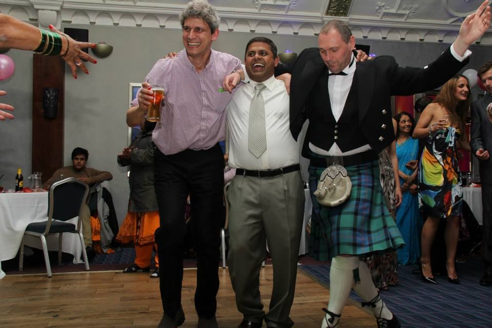 Ross, Umesh and Willie D showing  how it’s done At Ketan and a Eva’s Wedding xx