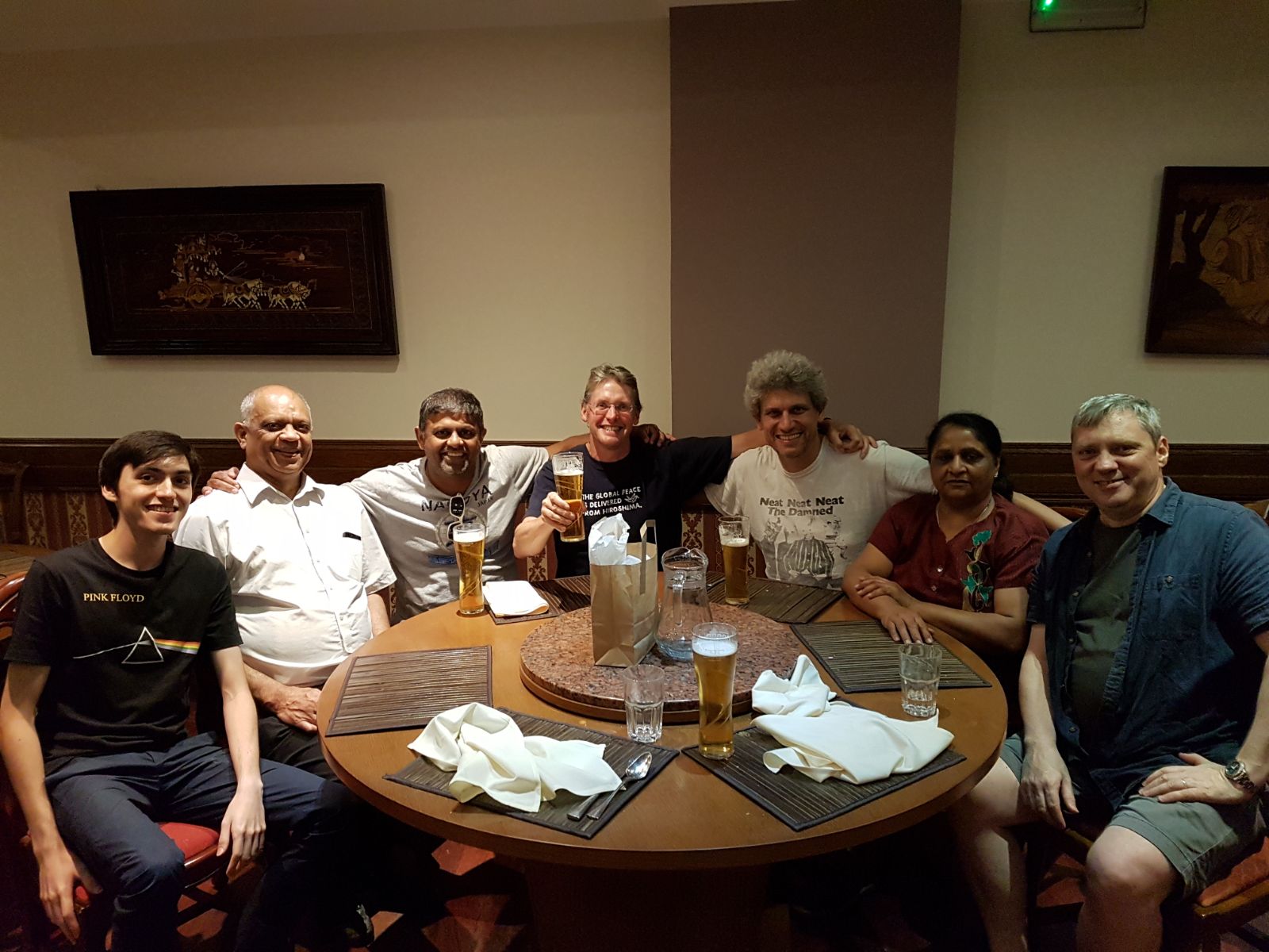 The last night at the Vintage! End of an era with Mr and Mrs P. 