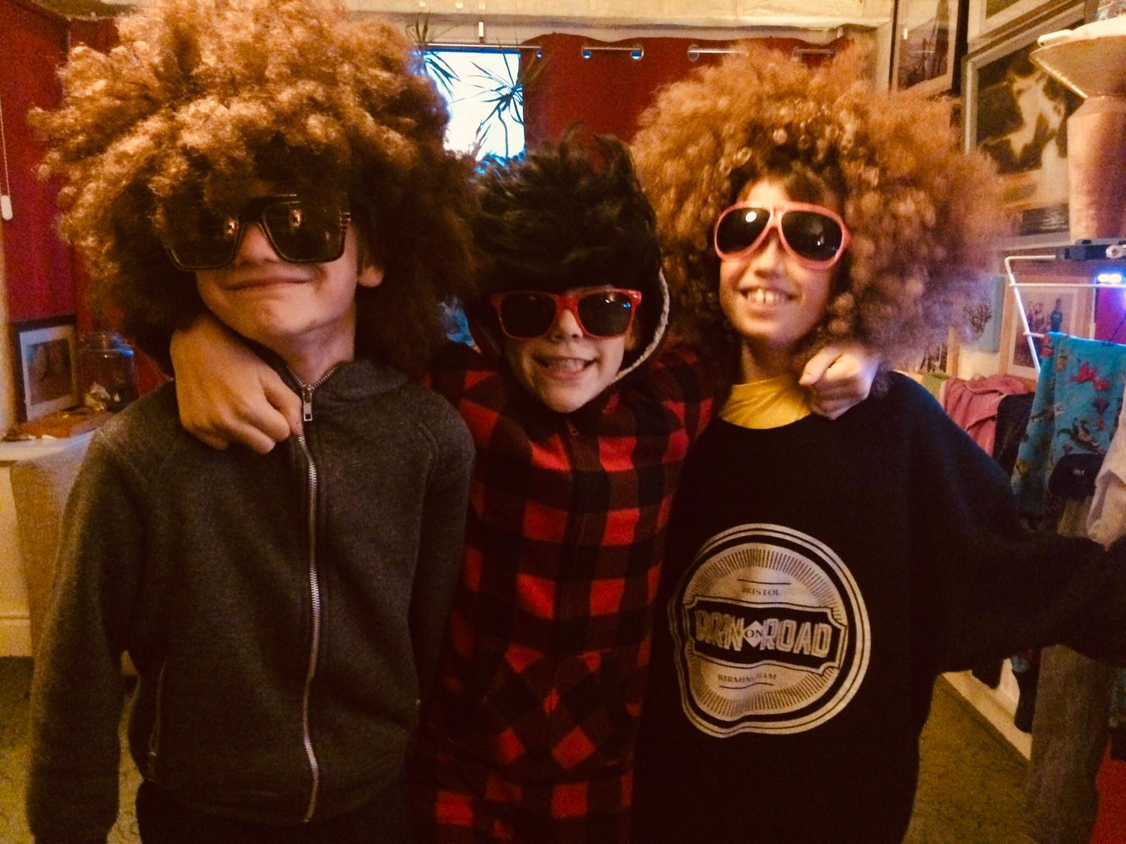 Hey Ross it’s suzee here , Ezra’s mum , here is a very daft pic of the boys ( jake , Alec and Ezra ) that I thought might give you a laugh ! Love from all of us to you xx 